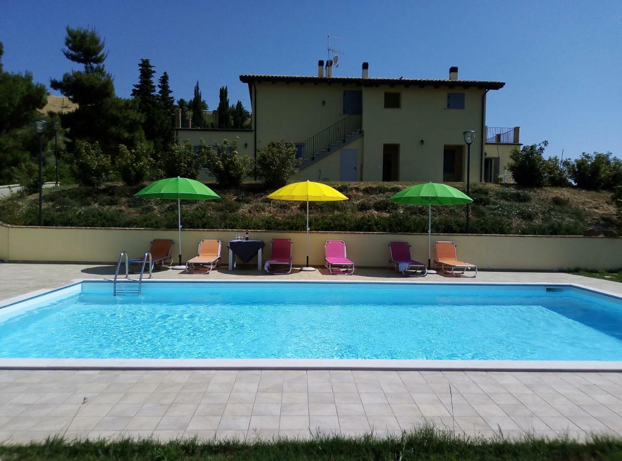 Agriturismo Terra Dei Falchi Castilenti Exteriör bild